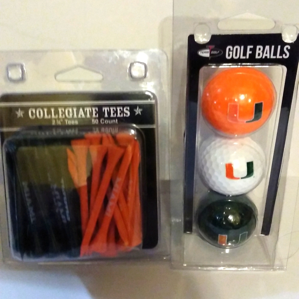 Golf balls and Tees